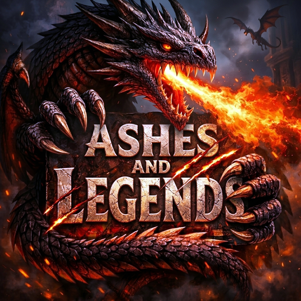 Copertina di Ashes and Legends